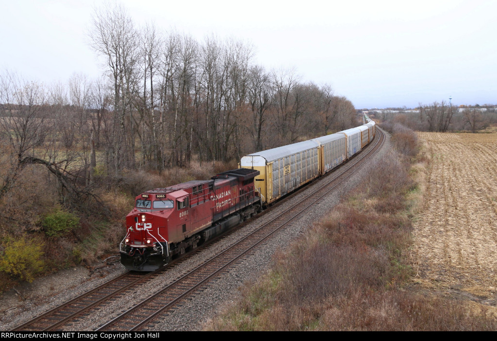 199 rolls west across rural eastern Wisconsin